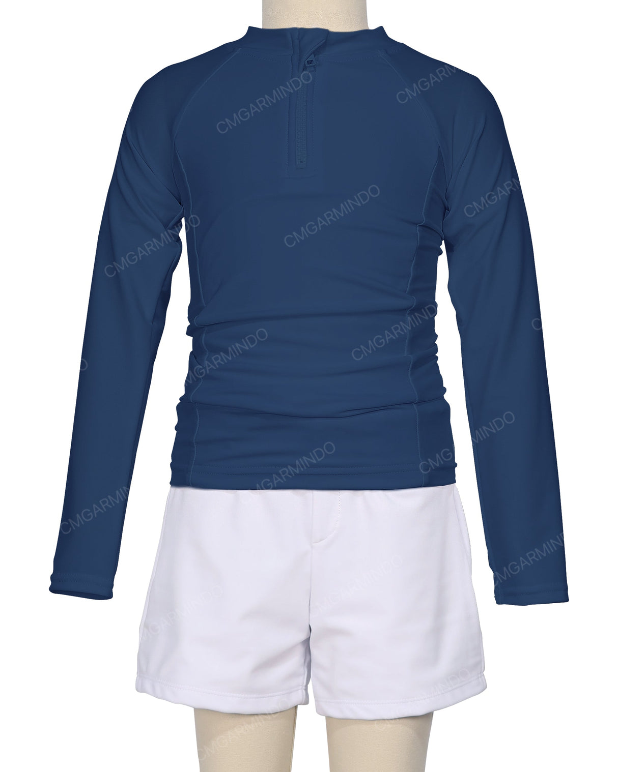 Long Sleeve Side Panel Raglan Rashie