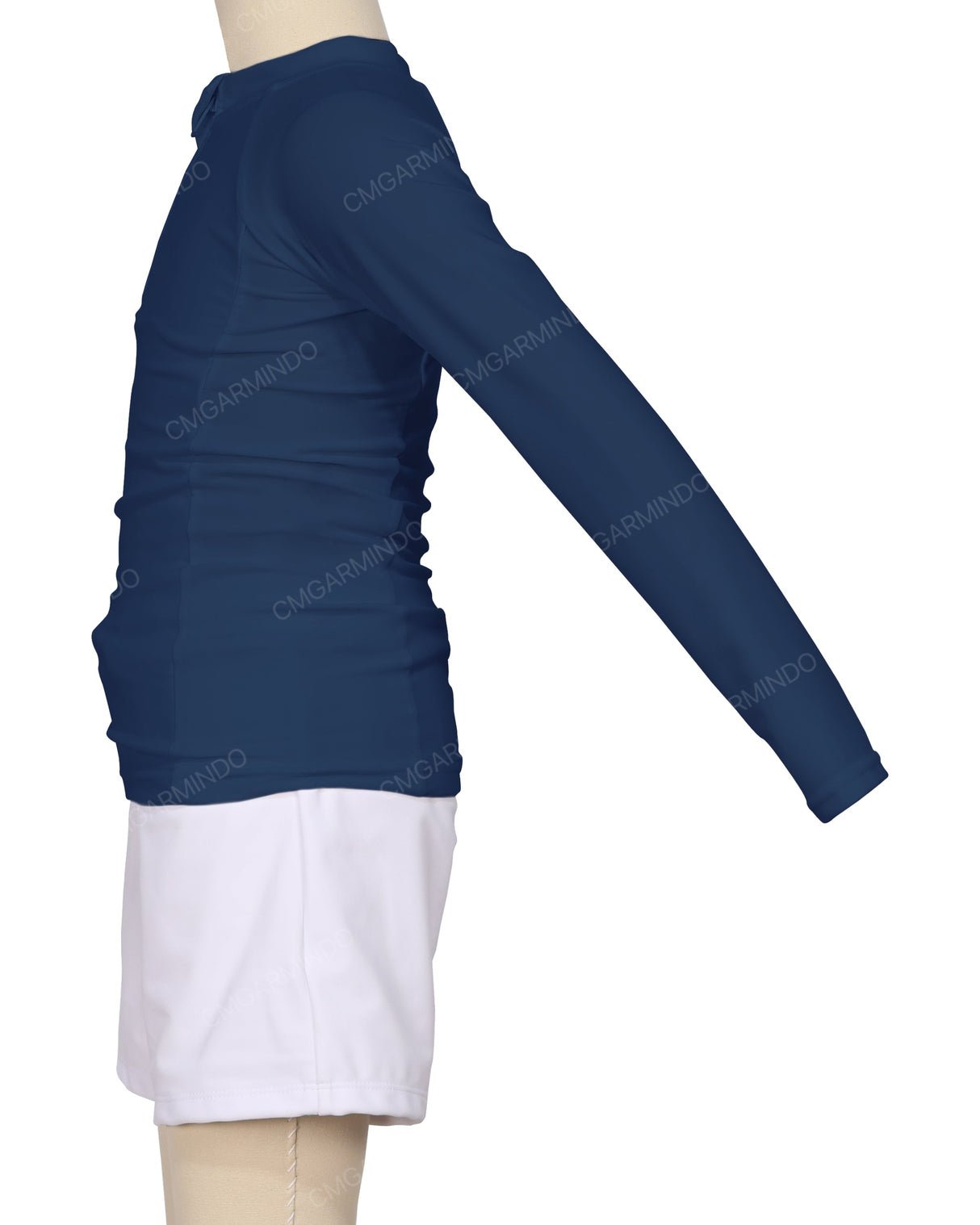 Long Sleeve Side Panel Raglan Rashie