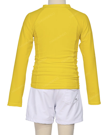 Long Sleeve Side Panel Raglan Rashie