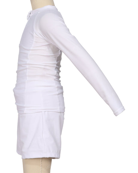 Long Sleeve Side Panel Raglan Rashie