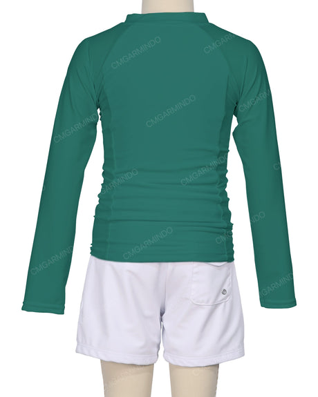 Long Sleeve Side Panel Raglan Rashie