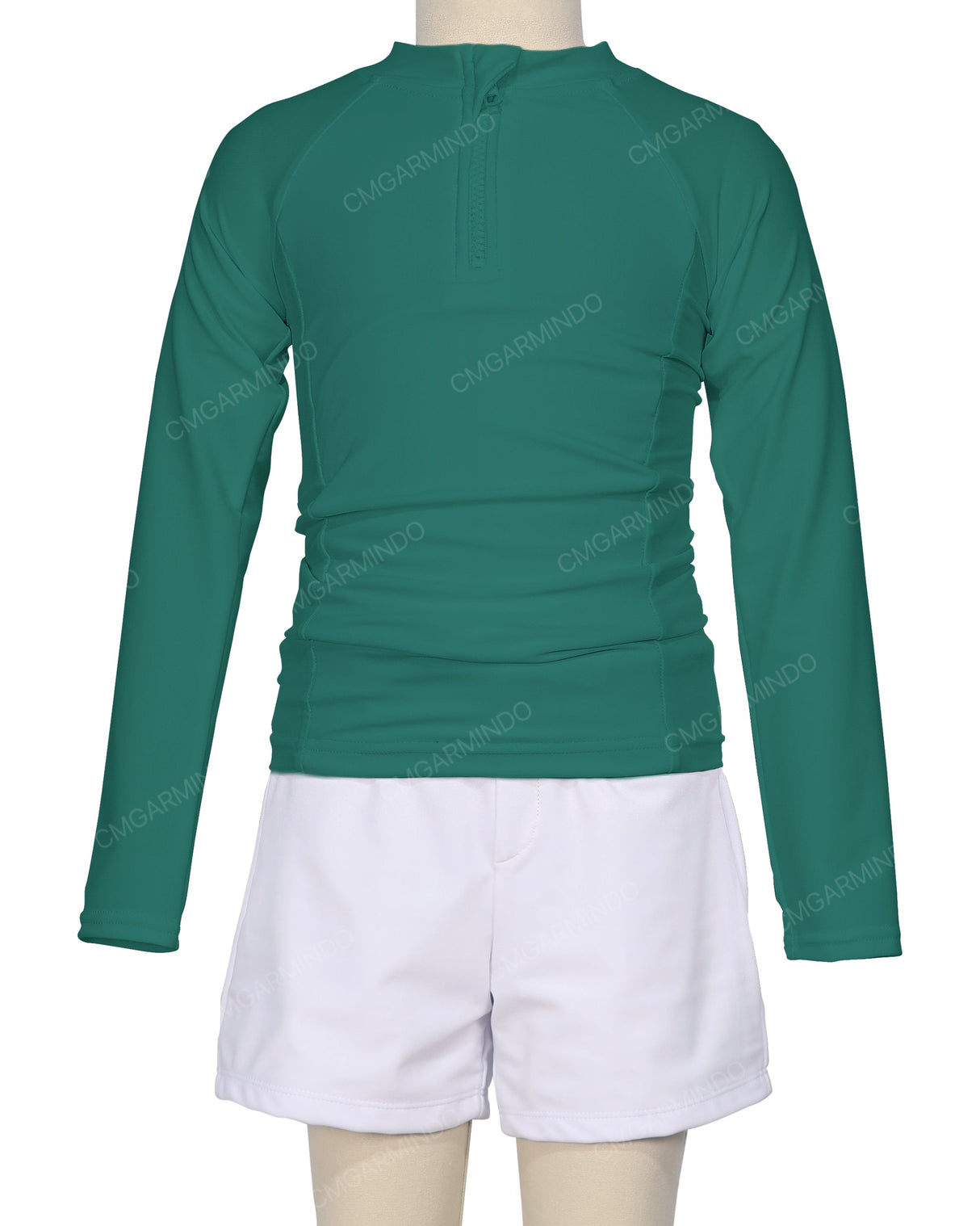 Long Sleeve Side Panel Raglan Rashie