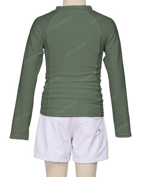 Long Sleeve Side Panel Raglan Rashie