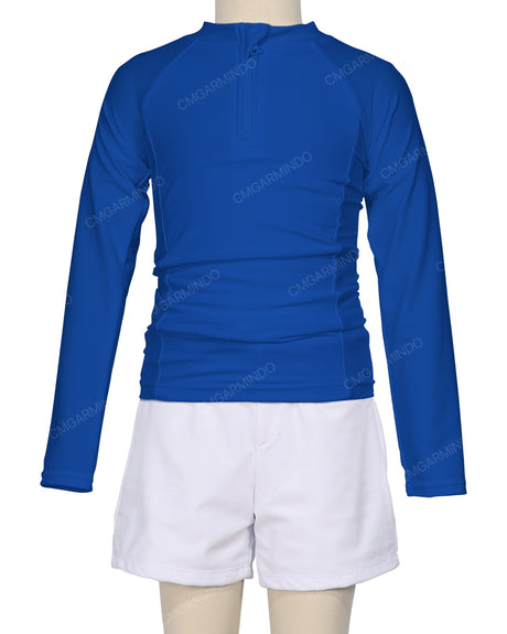 Long Sleeve Side Panel Raglan Rashie