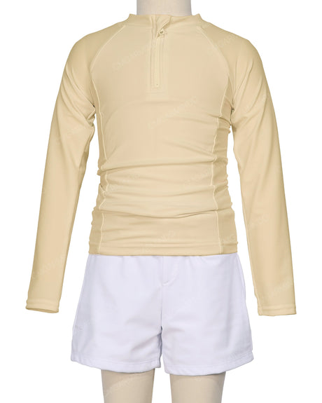 Long Sleeve Side Panel Raglan Rashie