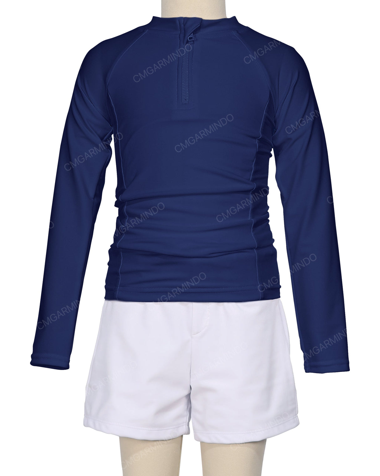 Long Sleeve Side Panel Raglan Rashie