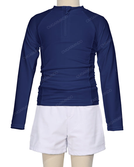 Long Sleeve Side Panel Raglan Rashie