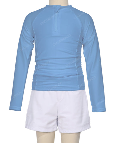 Long Sleeve Side Panel Raglan Rashie