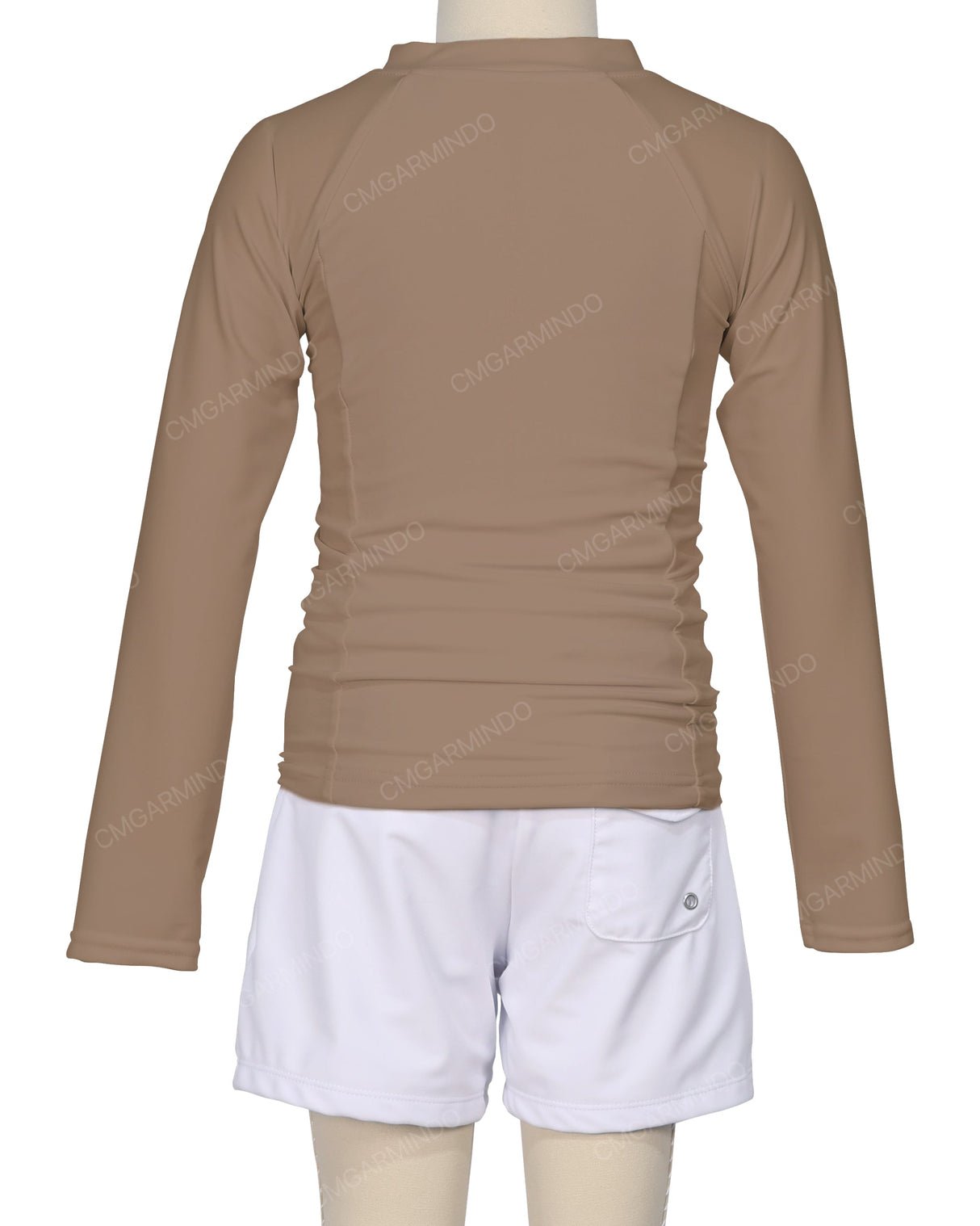 Long Sleeve Side Panel Raglan Rashie