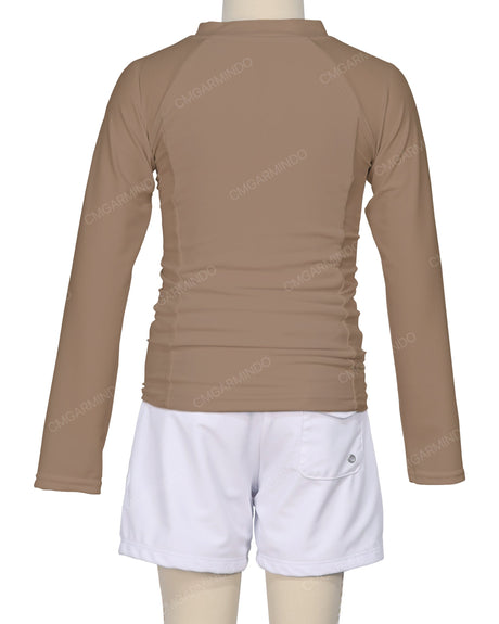 Long Sleeve Side Panel Raglan Rashie