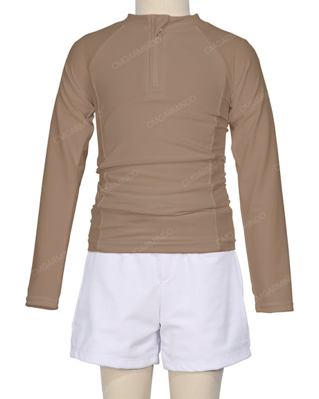 Long Sleeve Side Panel Raglan Rashie