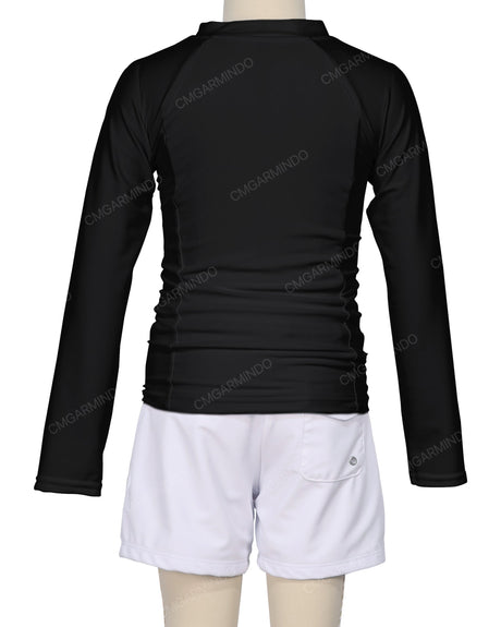 Long Sleeve Side Panel Raglan Rashie