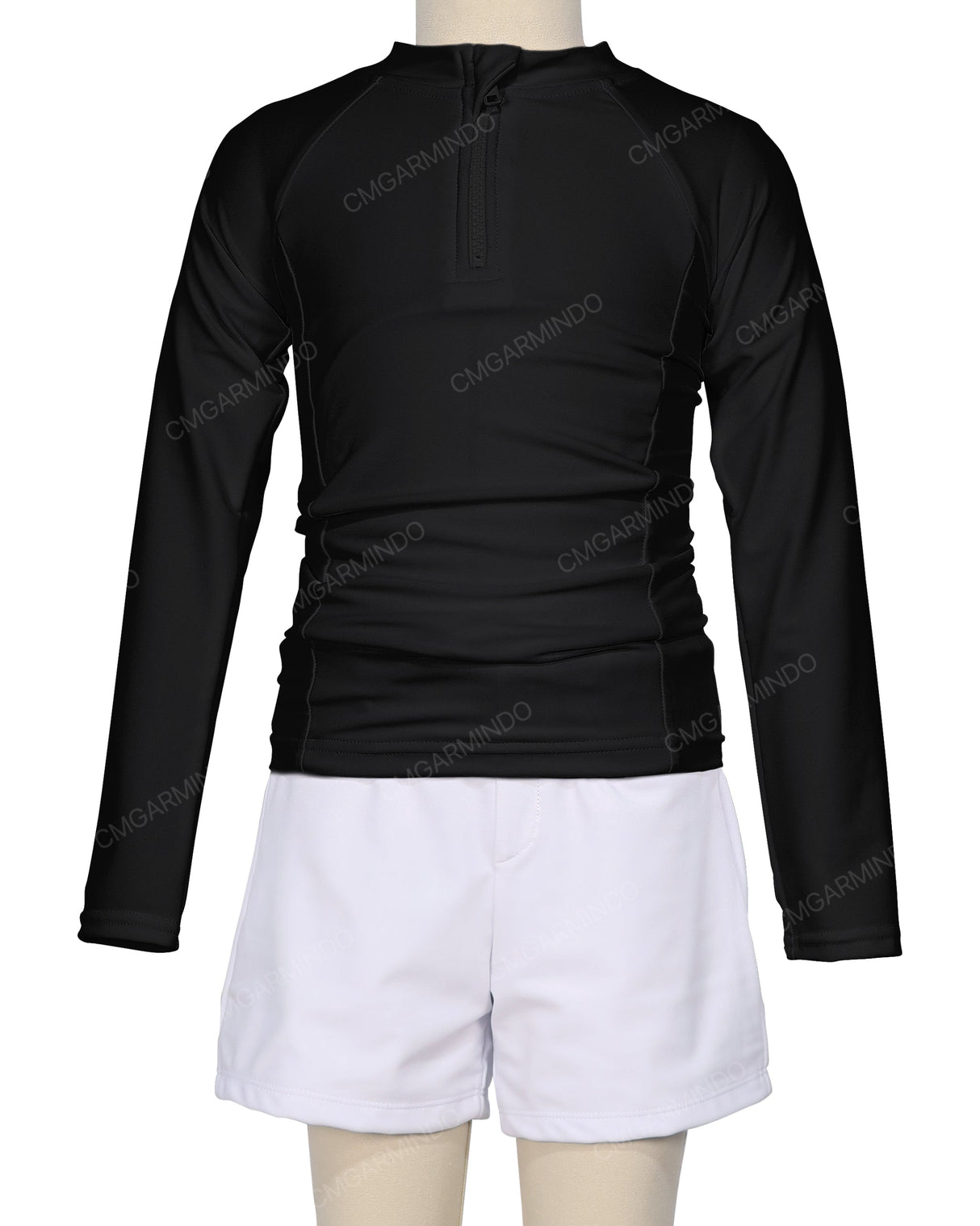 Long Sleeve Side Panel Raglan Rashie