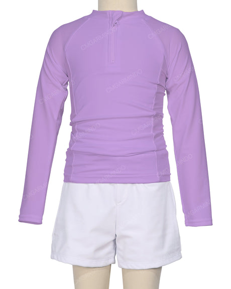 Long Sleeve Side Panel Raglan Rashie