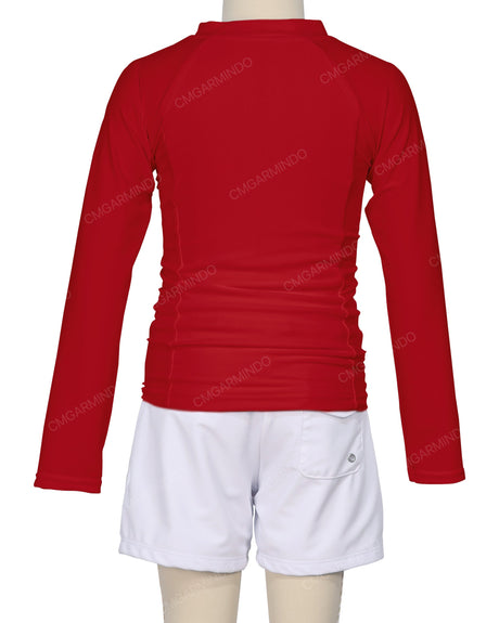 Long Sleeve Side Panel Raglan Rashie