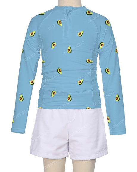 Long Sleeve Side Panel Raglan Rashie