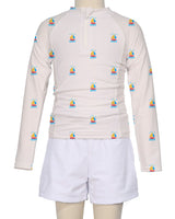 Long Sleeve Side Panel Raglan Rashie