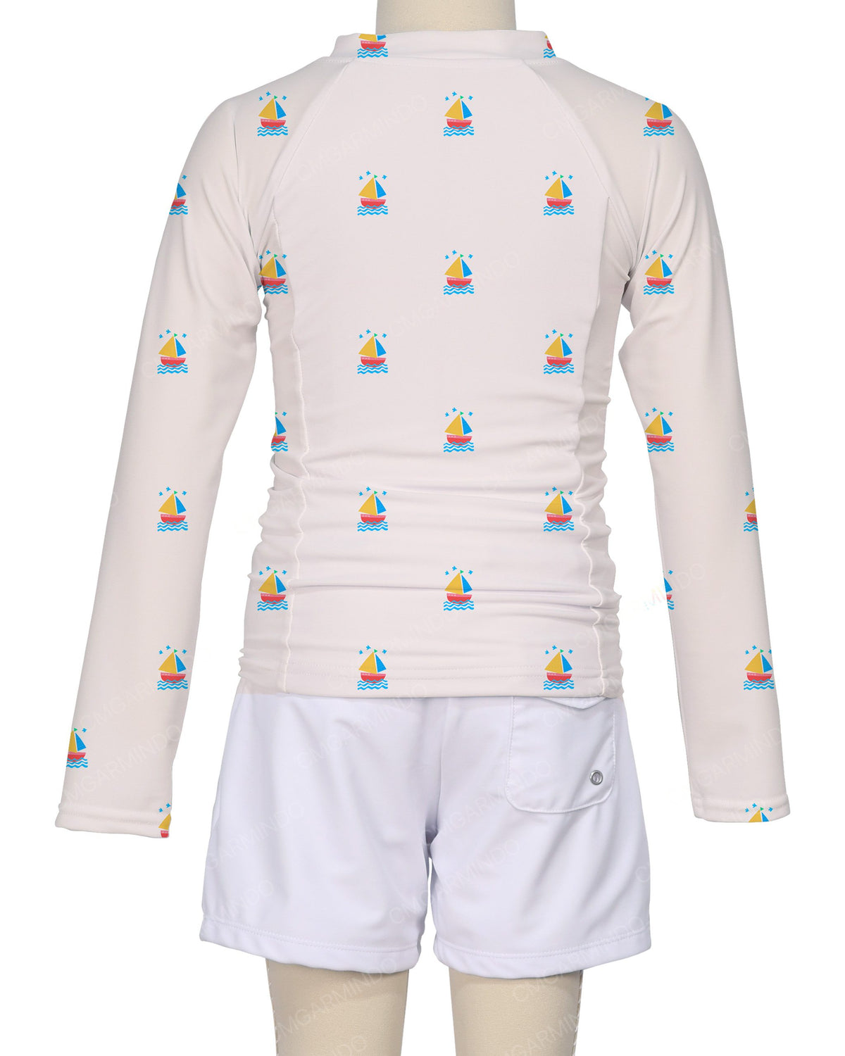 Long Sleeve Side Panel Raglan Rashie