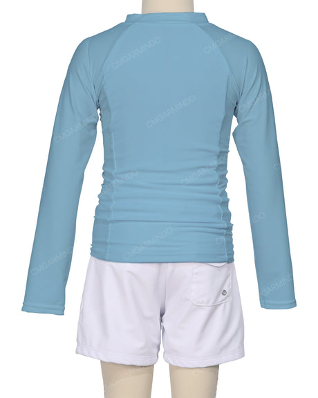 Long Sleeve Side Panel Raglan Rashie