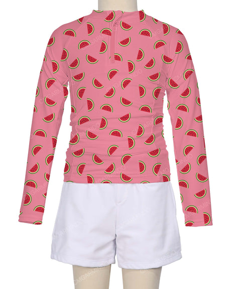 Long Sleeve Side Panel Raglan Rashie