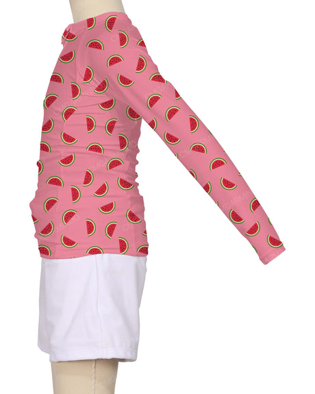 Long Sleeve Side Panel Raglan Rashie