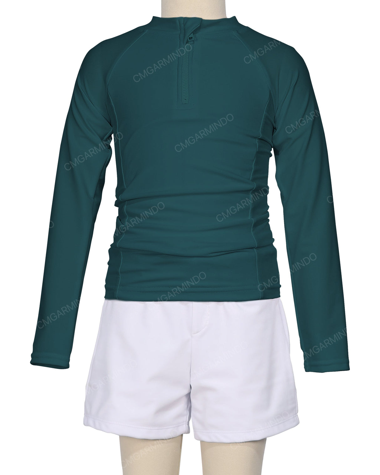 Long Sleeve Side Panel Raglan Rashie