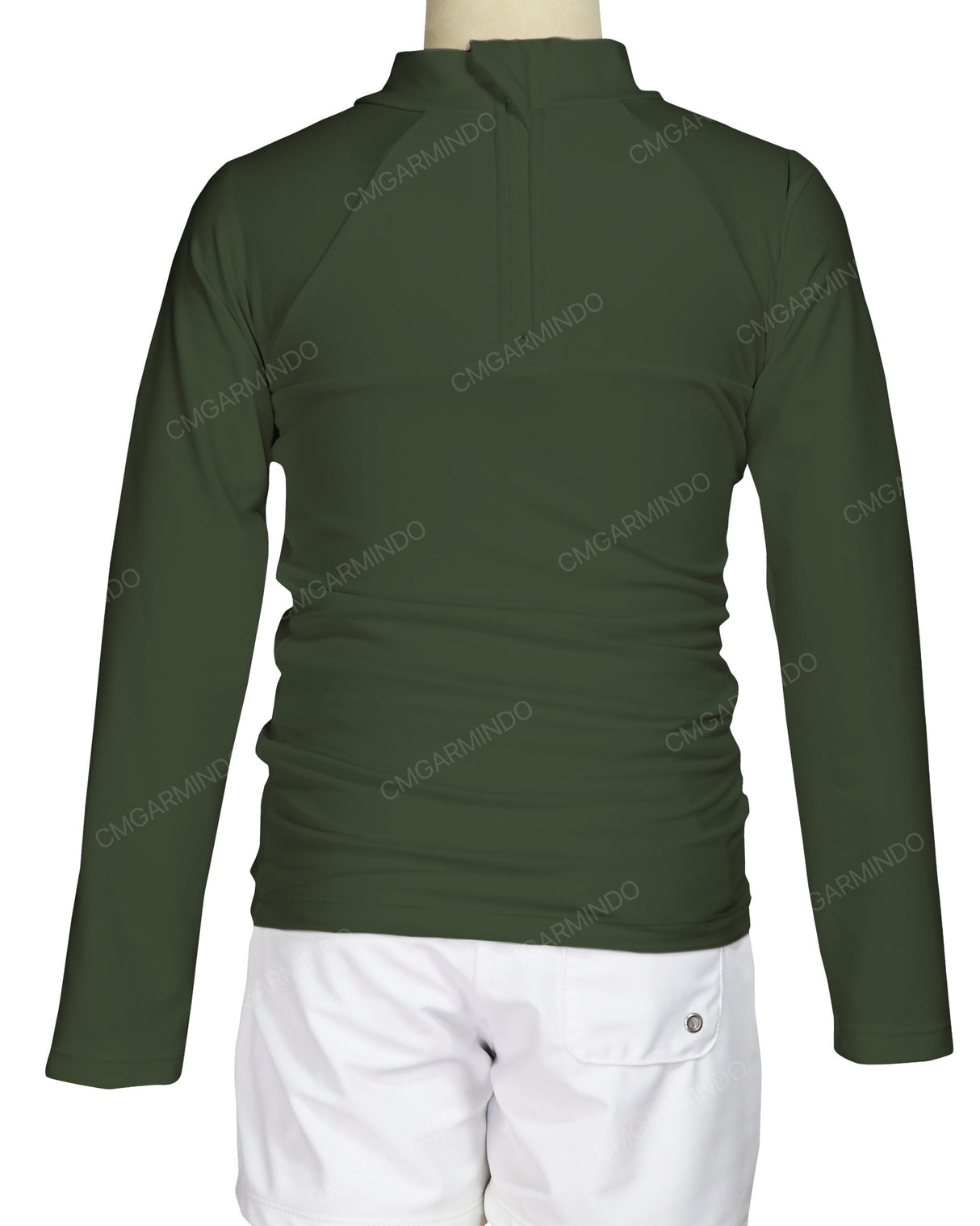 Long Sleeve Chest Panel Raglan Rashie