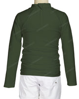 Long Sleeve Chest Panel Raglan Rashie