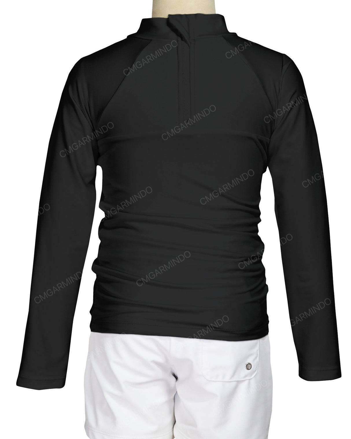 Long Sleeve Chest Panel Raglan Rashie