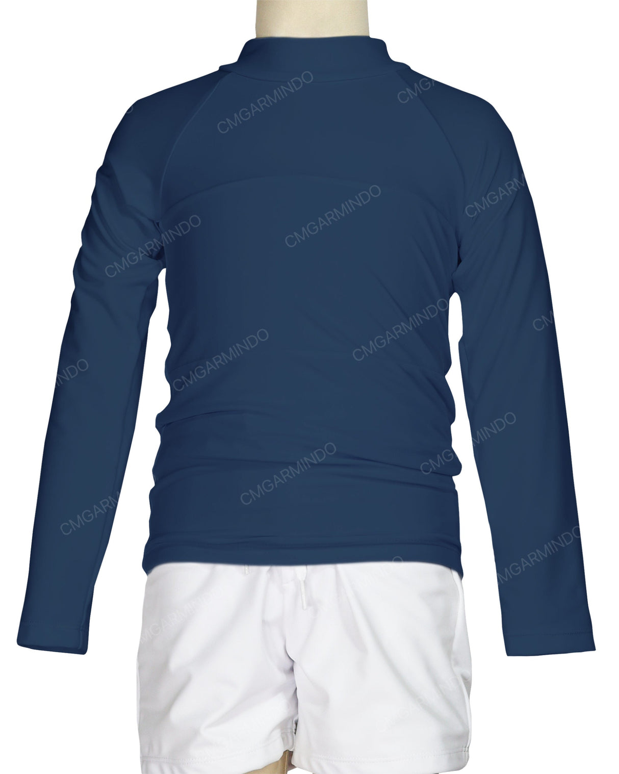 Long Sleeve Chest Panel Raglan Rashie