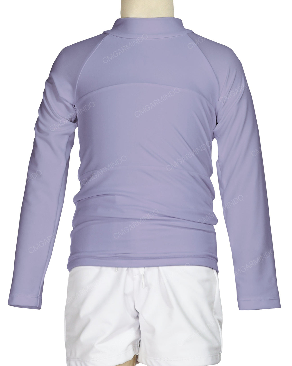 Long Sleeve Chest Panel Raglan Rashie