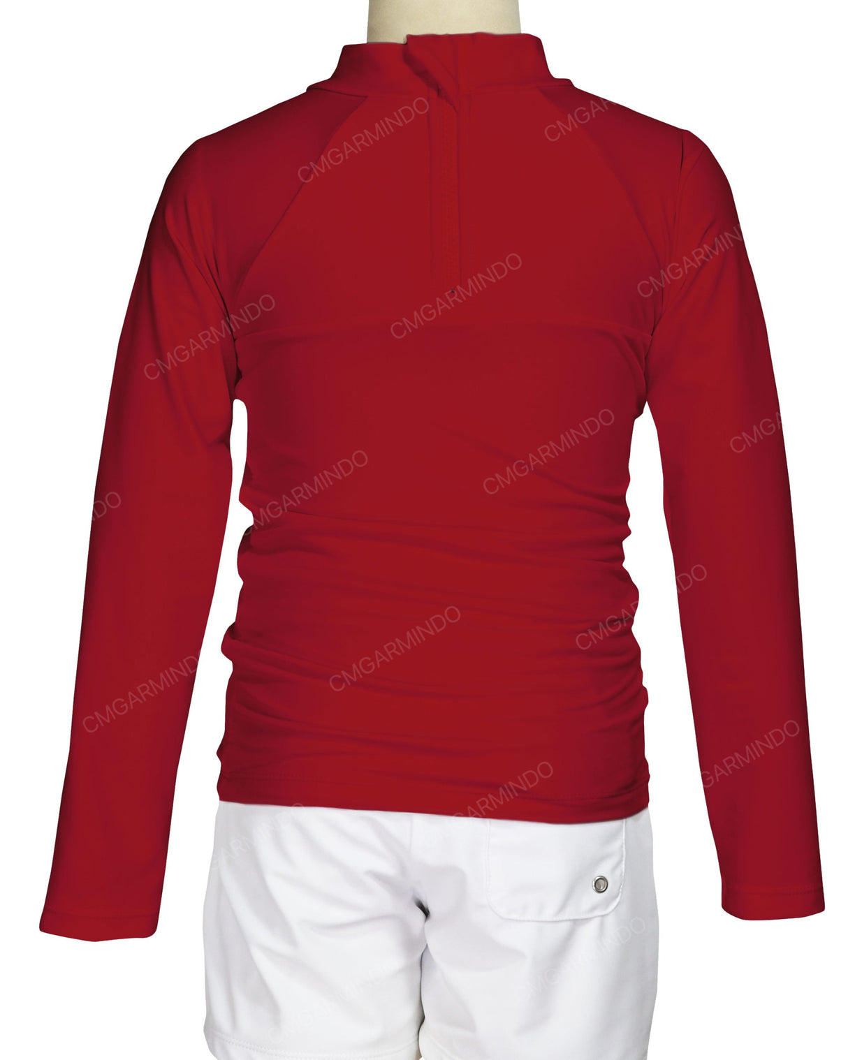 Long Sleeve Chest Panel Raglan Rashie