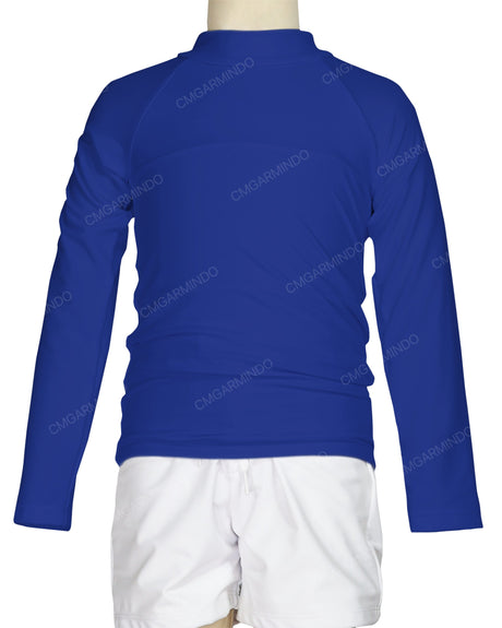 Long Sleeve Chest Panel Raglan Rashie