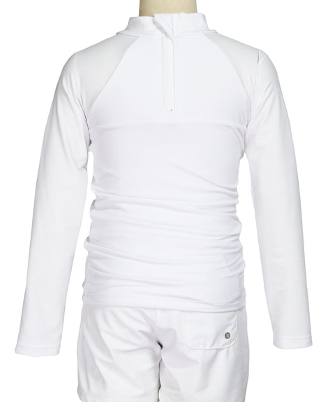 Long Sleeve Chest Panel Raglan Rashie
