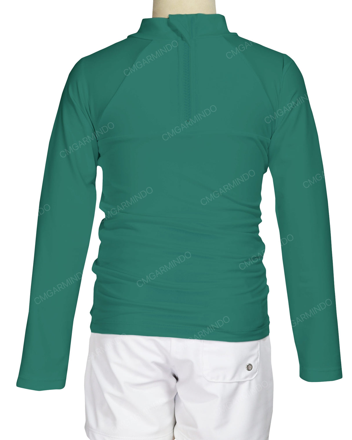 Long Sleeve Chest Panel Raglan Rashie