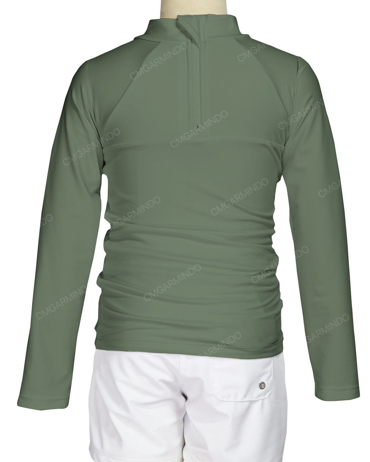 Long Sleeve Chest Panel Raglan Rashie