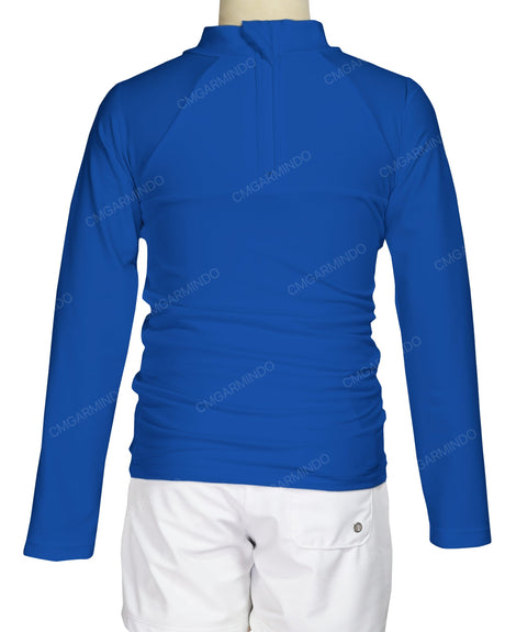 Long Sleeve Chest Panel Raglan Rashie