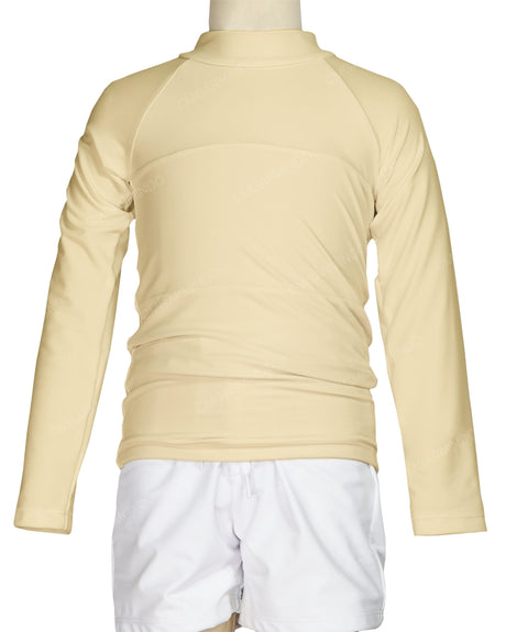 Long Sleeve Chest Panel Raglan Rashie