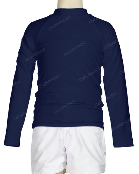 Long Sleeve Chest Panel Raglan Rashie