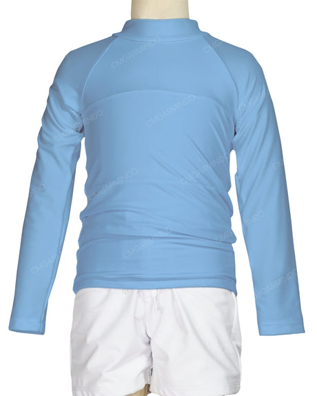 Long Sleeve Chest Panel Raglan Rashie