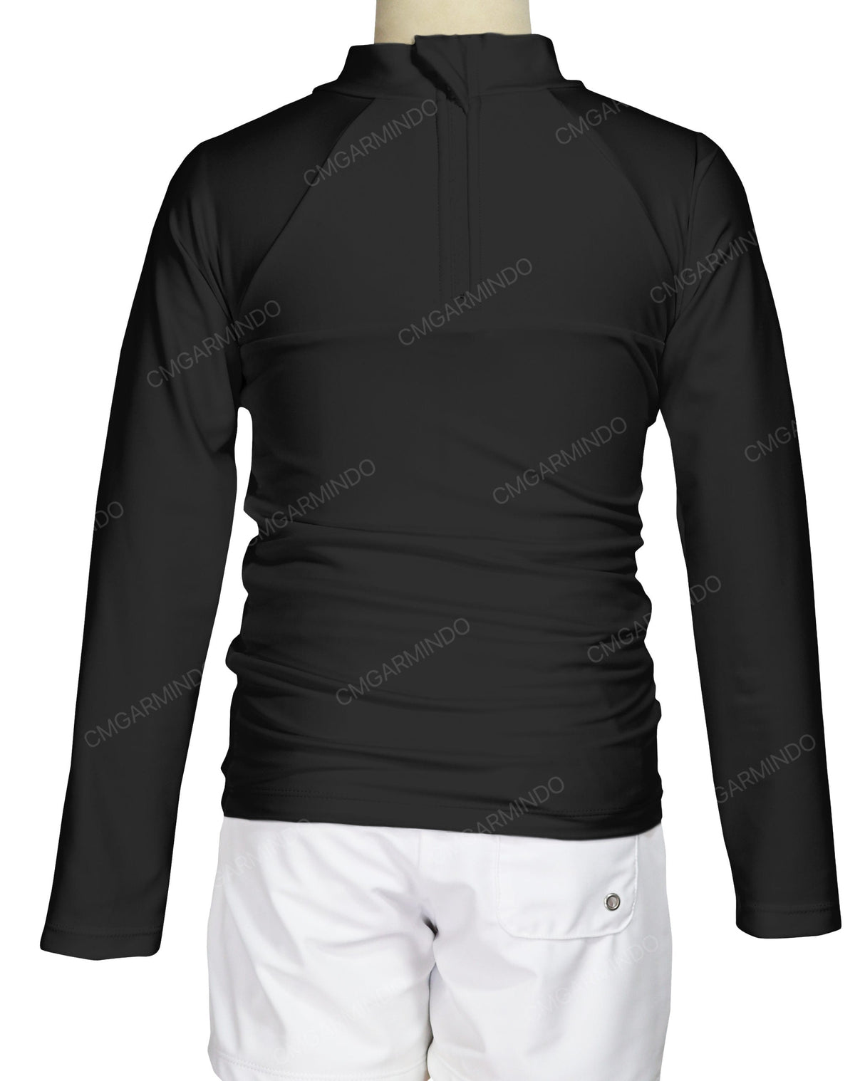 Long Sleeve Chest Panel Raglan Rashie