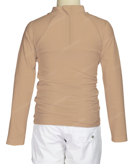 Long Sleeve Chest Panel Raglan Rashie