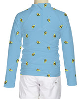 Long Sleeve Chest Panel Raglan Rashie