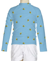Long Sleeve Chest Panel Raglan Rashie