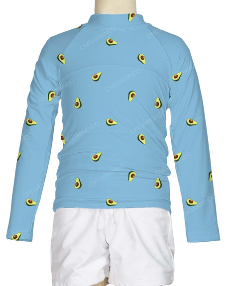 Long Sleeve Chest Panel Raglan Rashie