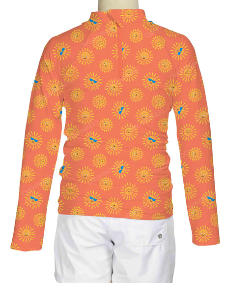 Long Sleeve Chest Panel Raglan Rashie