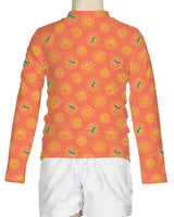 Long Sleeve Chest Panel Raglan Rashie