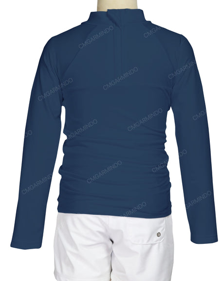 Long Sleeve Chest Panel Raglan Rashie
