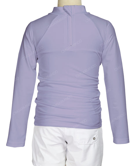 Long Sleeve Chest Panel Raglan Rashie