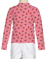 Long Sleeve Chest Panel Raglan Rashie